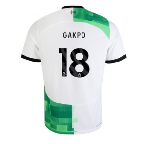 Liverpool Cody Gakpo #18 Gostujuci Dres 2023-24 Kratak Rukavima